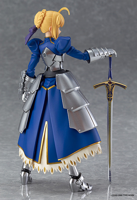 Figma #227 Saber 2.0 Fate/Stay Night Action Figure - Anime Collectible for Fans, Display & Photography