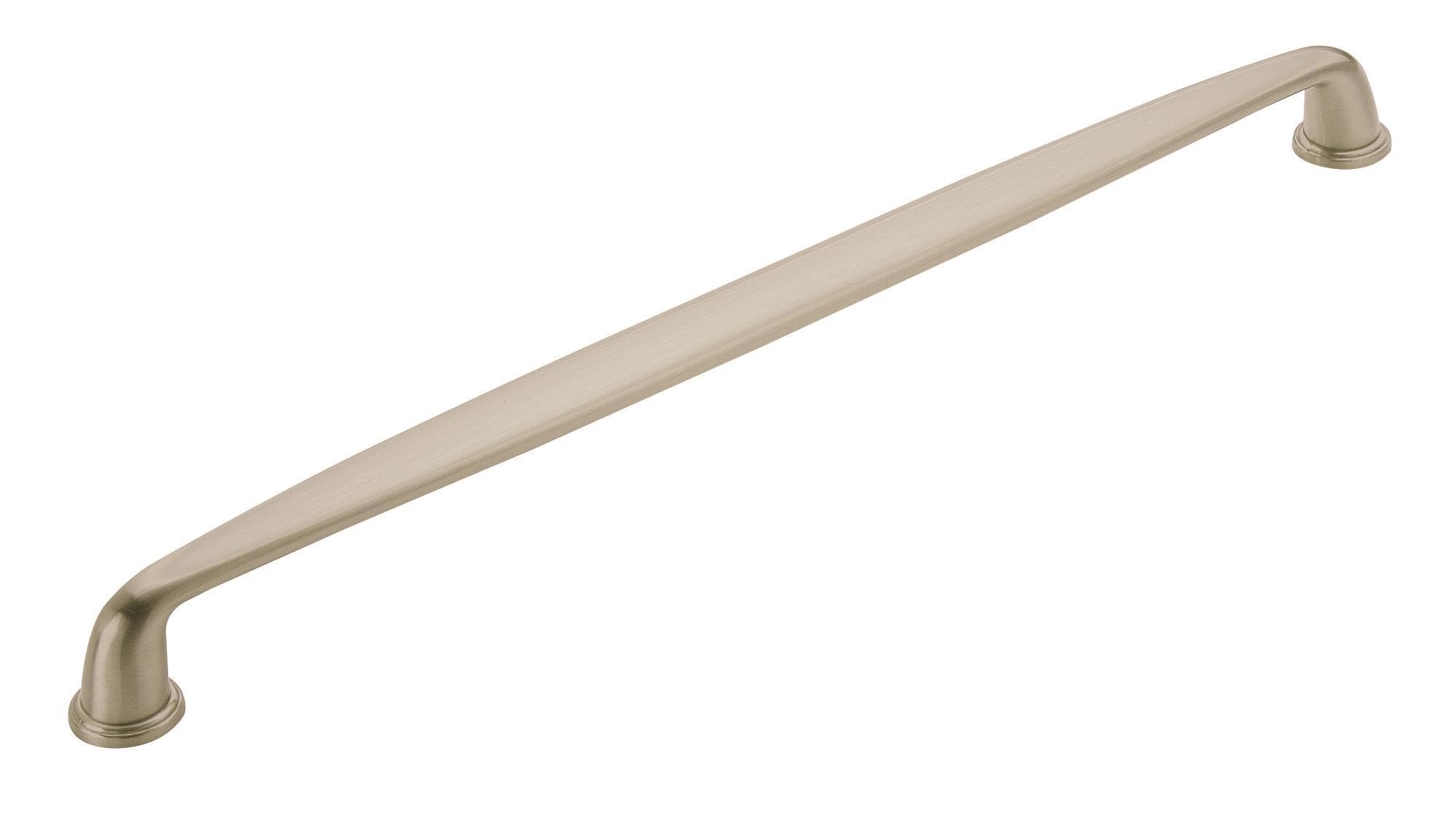 Amerock 18 Inch Satin Nickel Appliance Pull - 1 Pack Cabinet Hardware for Drawers & Cabinets | Perfect for Kitchen, Bathroom & Office Storage Organization