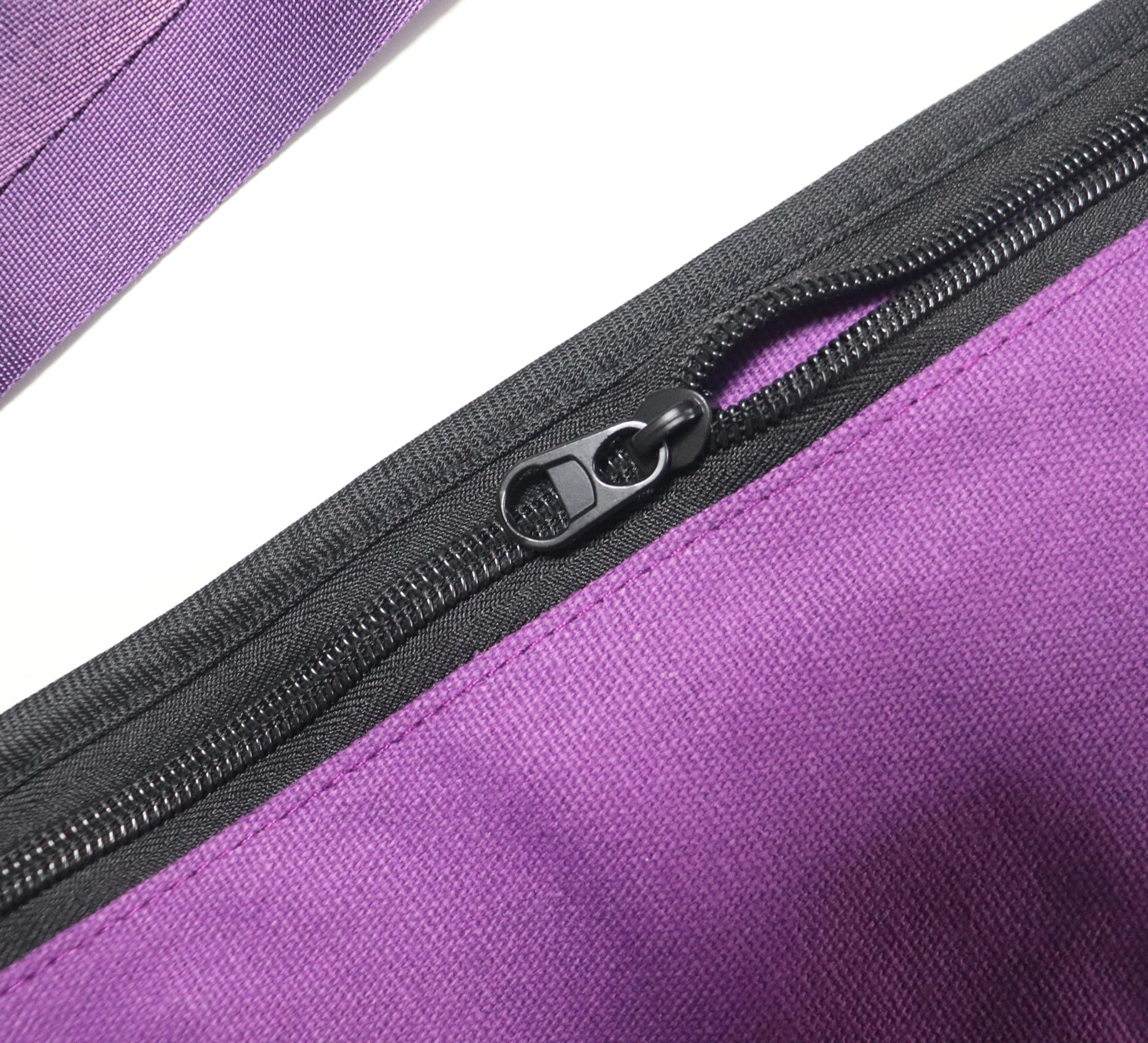 Premium Yoga Mat Carrier Strap with Shoulder Bag - Large Zippered Compartment for Secure Storage | Perfect for Yoga, Pilates, Gym & Travel Accessories