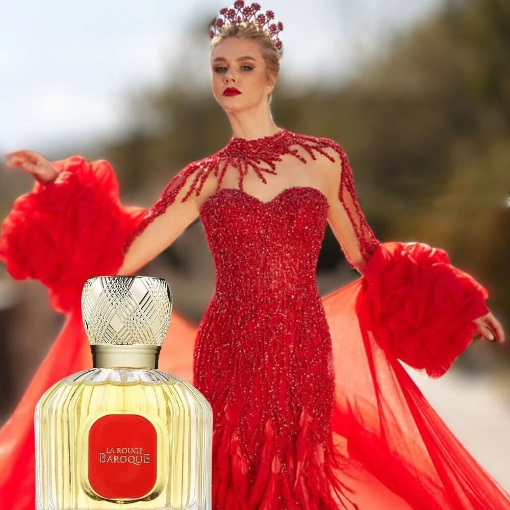Baroque La Rouge 540 Eau de Parfum 3.4 oz - Unisex Luxury Fragrance for Men & Women - Perfect for Date Nights, Special Occasions & Gift Giving