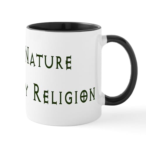 White/Black Inside - Nature Is My Religion Mug