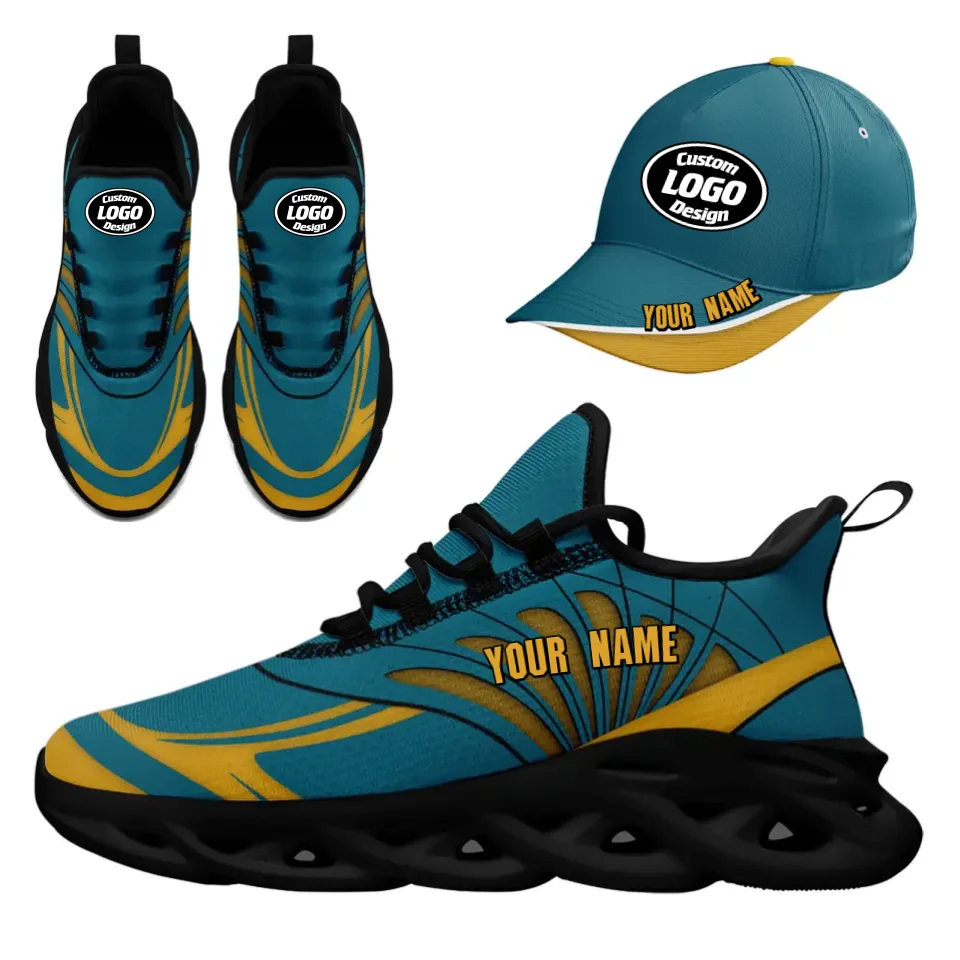 Custom Maxsoul Sneakers & Hat Combo - Personalized Athletic Shoes & Apparel Set for Brand Promotion, Gifts, Fan Festivals & Sports Events - Perfect for Running, Gym Workouts & Casual Streetwear