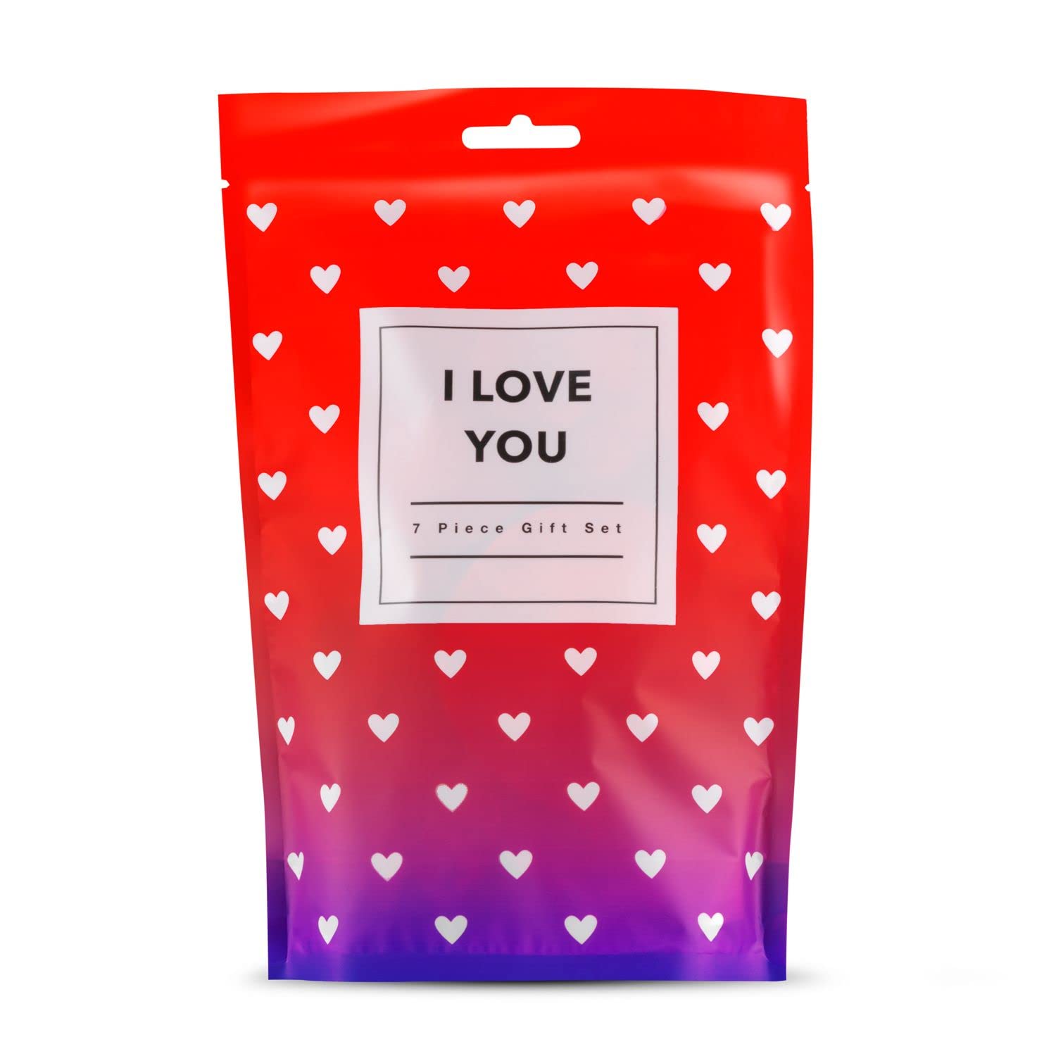 LoveBoxxx I Love You Couple's Intimate Massage Set - Multicolor Adult Toy for Couples & Solo Play - Perfect for Romantic Nights & Sensual Exploration