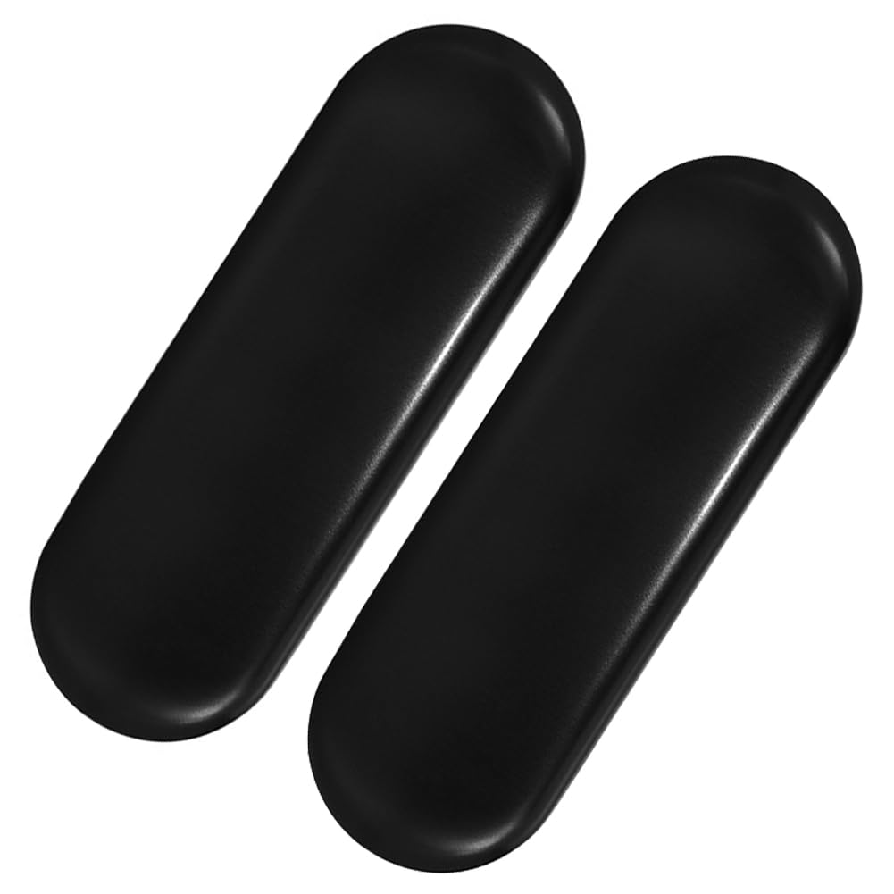 2 Pack Metal Eyelash Tweezer Storage Case Box - Black Lash Tweezer Organizer for Professional Makeup Artists & Salon Use - Perfect for Travel, Home, and Beauty Salon Organization