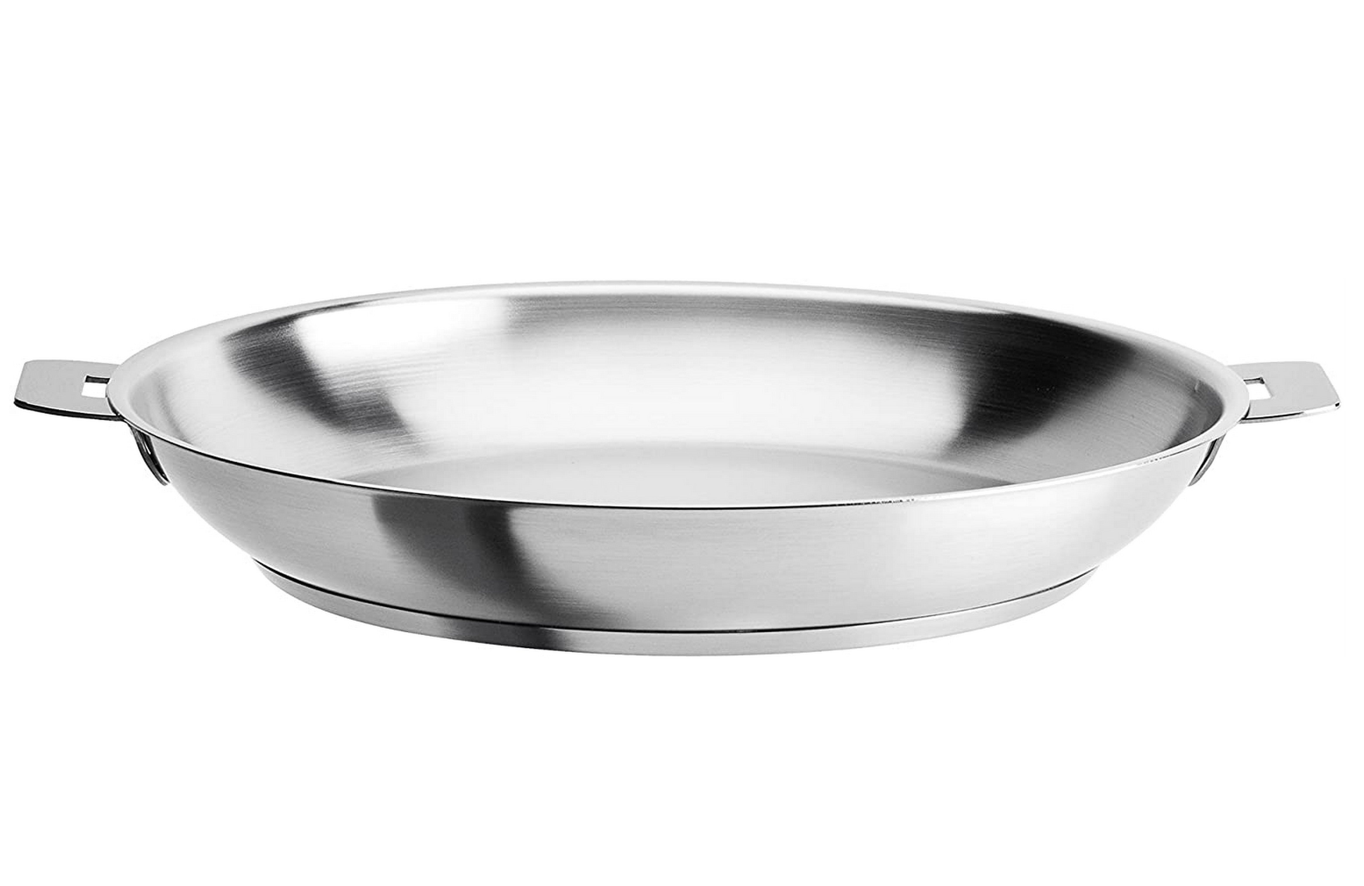 Cristel Strate P20QL 8-Inch Silver Non-Stick Frying Pan - Perfect for Sautéing, Frying & Cooking Eggs | Durable & Easy to Clean Cookware for Home Kitchen