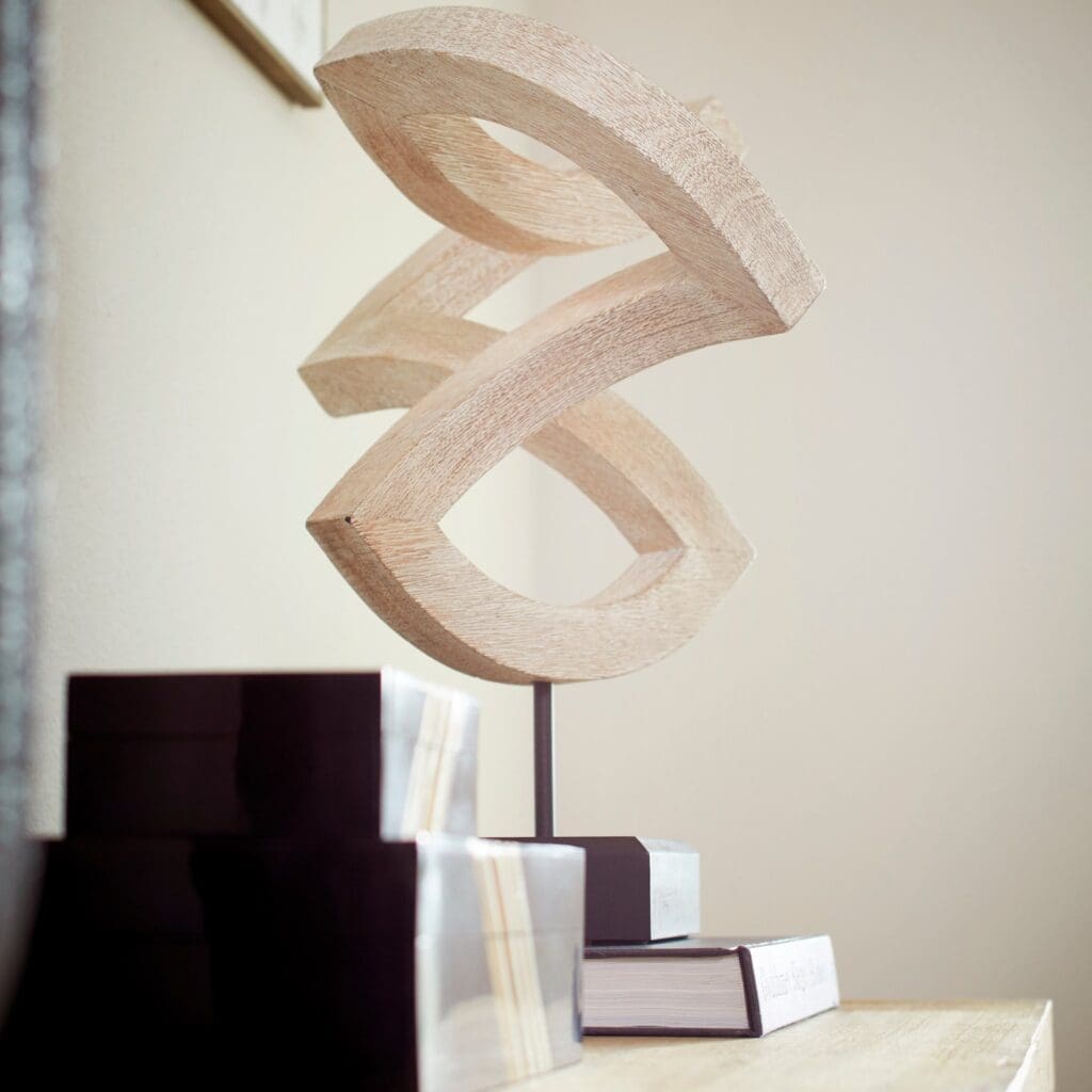 Cyan Design 11173 Gali Sculpture #4 Whitewashed - Elegant Home Decor for Living Room, Bedroom & Office
