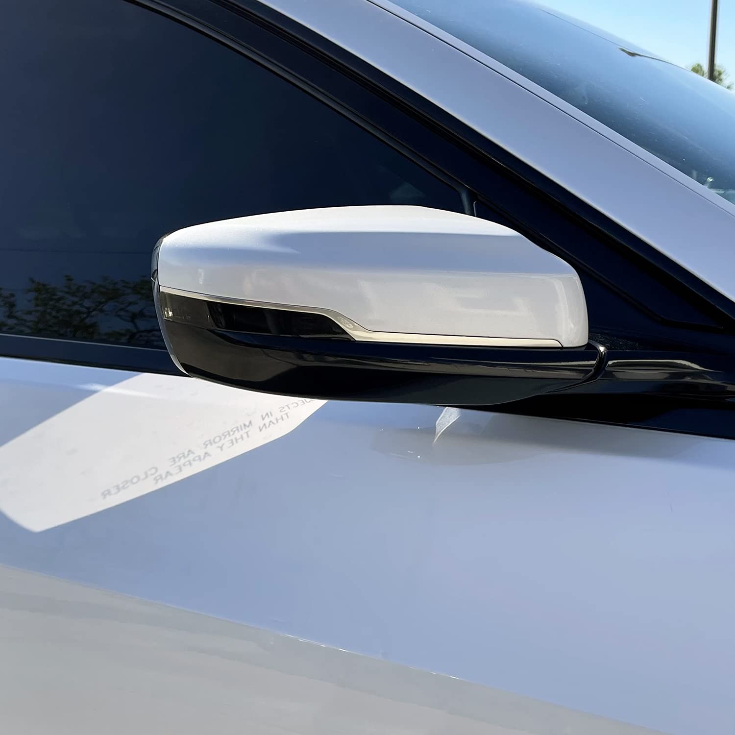 2014-2019 Cadillac CTS Sedan Side Mirror Vinyl Smoke Tint - 20% Dark Smoke PreCut Kit for Mirror Signal | Enhances Privacy & Style | Perfect for Night Driving & Sun Protection