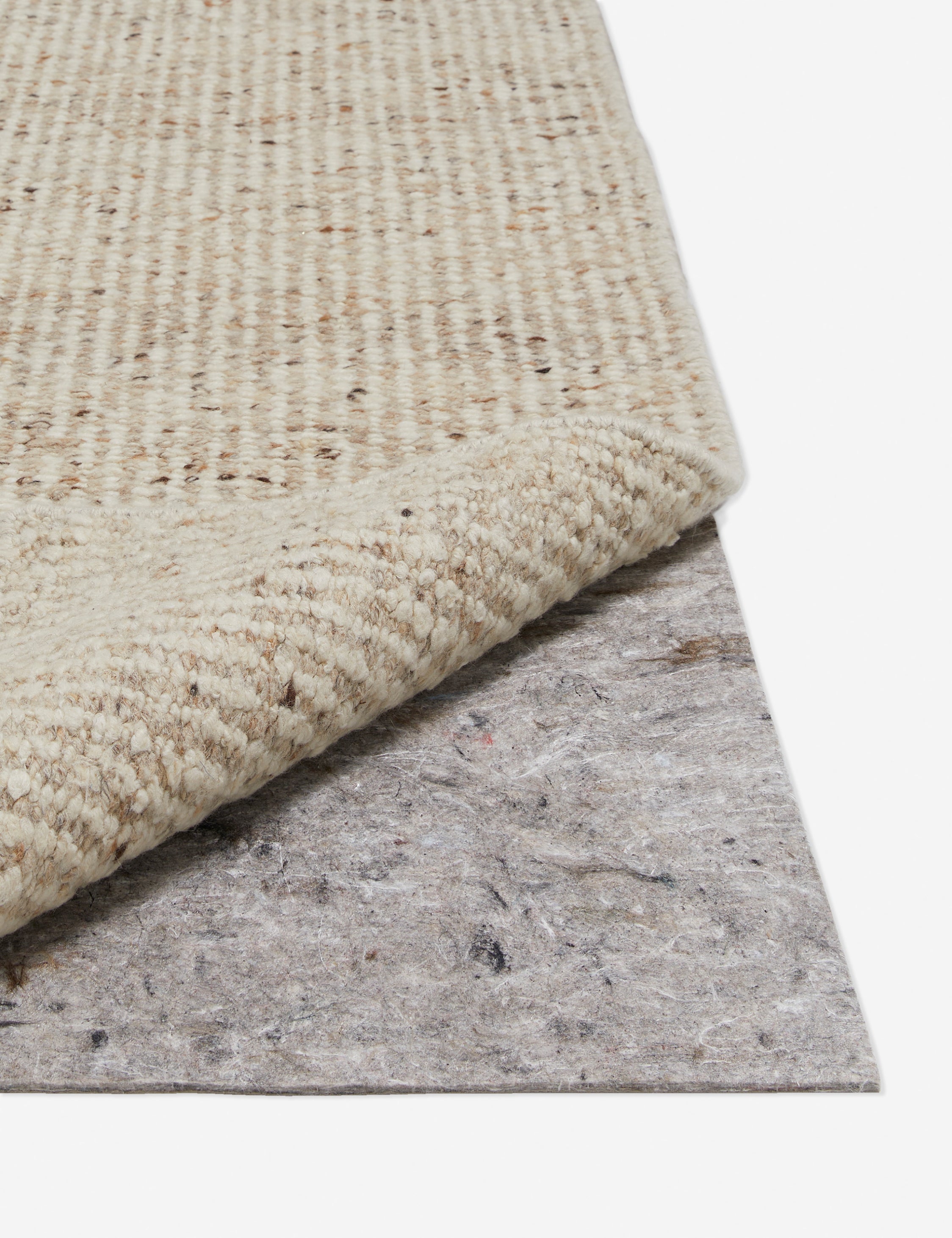 Premium Non-Slip Felted Rug Pad by LG - Extra Thick Cushioning for Hardwood Floors & Tile - Perfect for Living Room, Bedroom & Office