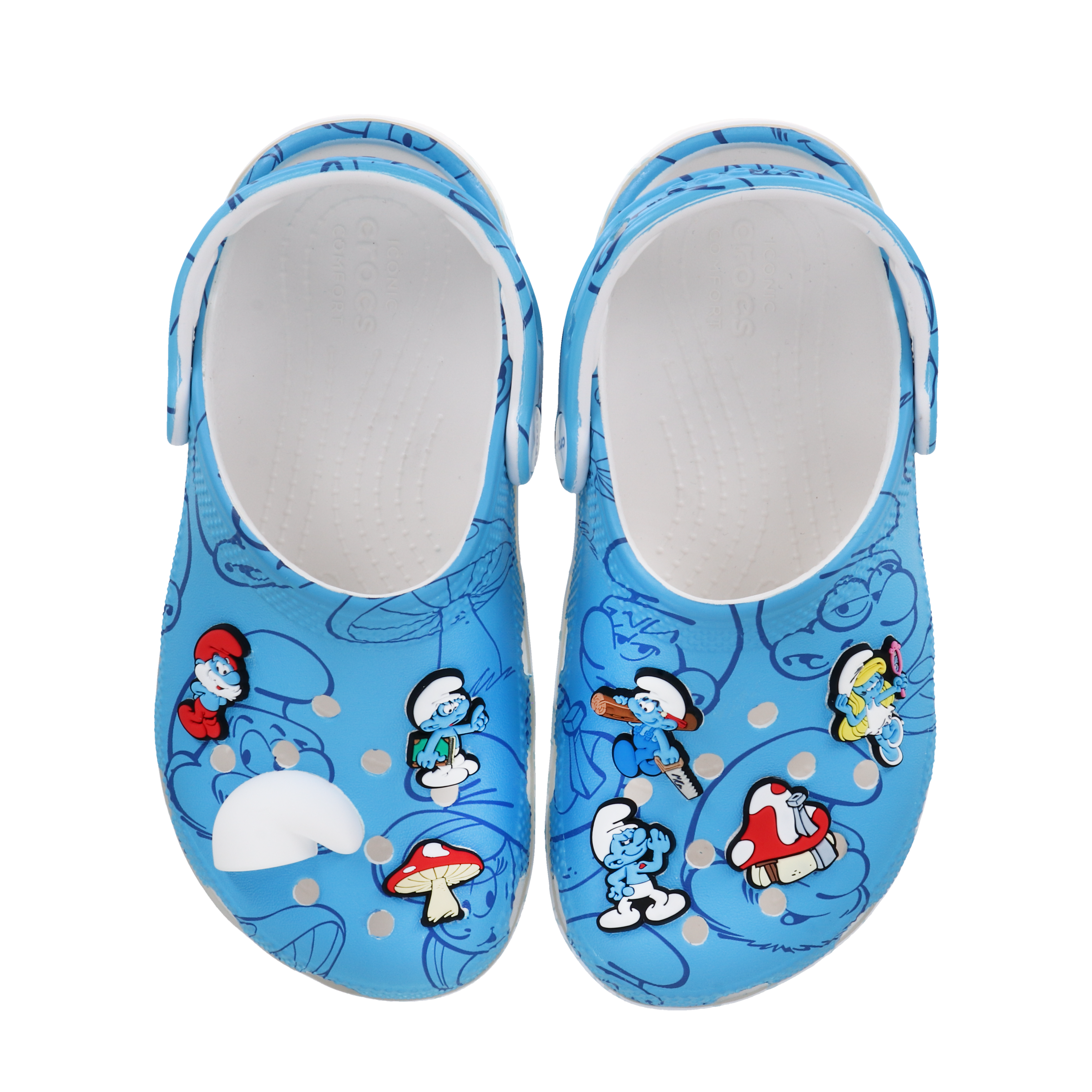 Smurfs Classic Clogs for Kids - Comfortable & Fun Children's Shoes for Playtime, School & Outdoor Activities