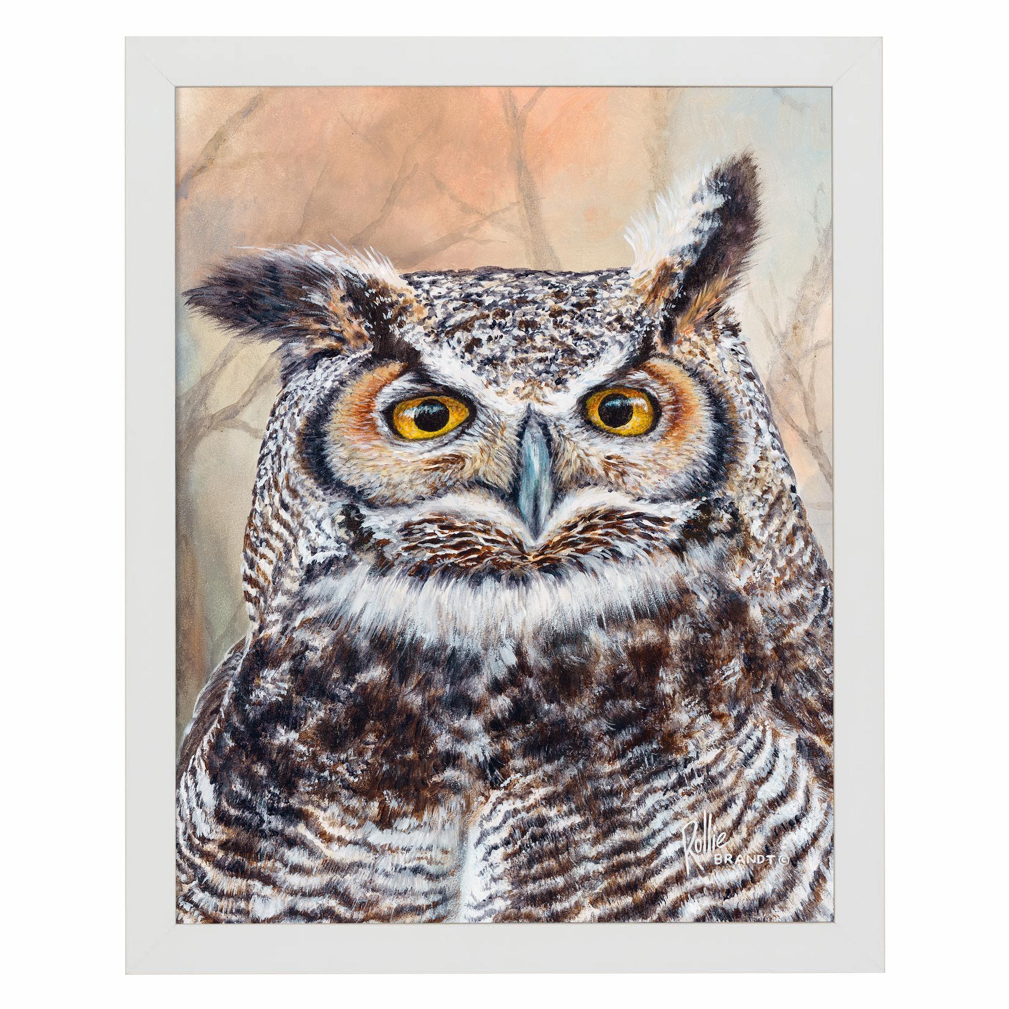 Great Horned Owl Art Prints - Stunning Wildlife Wall Decor for Home, Office & Gifts | Nature-Inspired Artwork