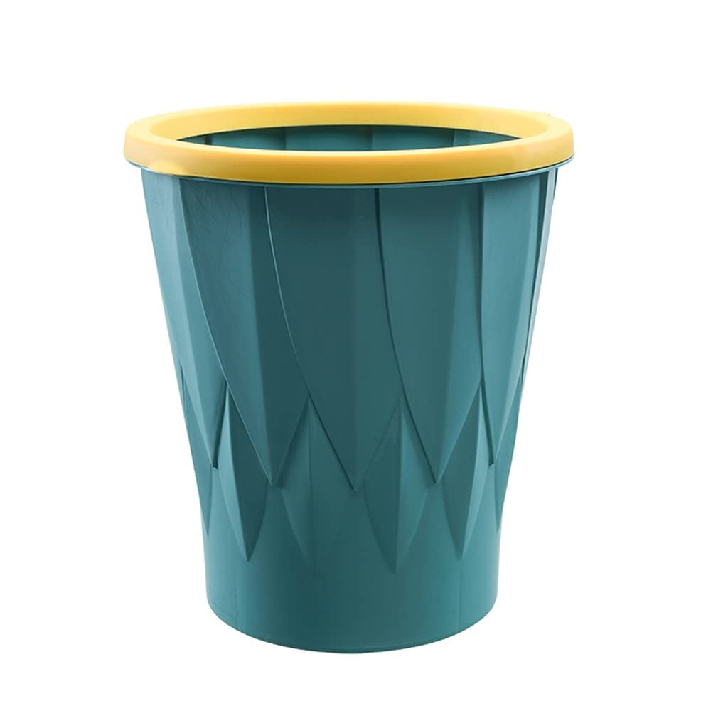 Eco-Friendly Compost Bin for Kitchen - Step Trash Can with Press Ring, No Cover, Large Capacity for Home, Living Room, Office - Perfect for Organic Waste & Recycling (Green) - Ideal for Sustainable Living & Waste Management