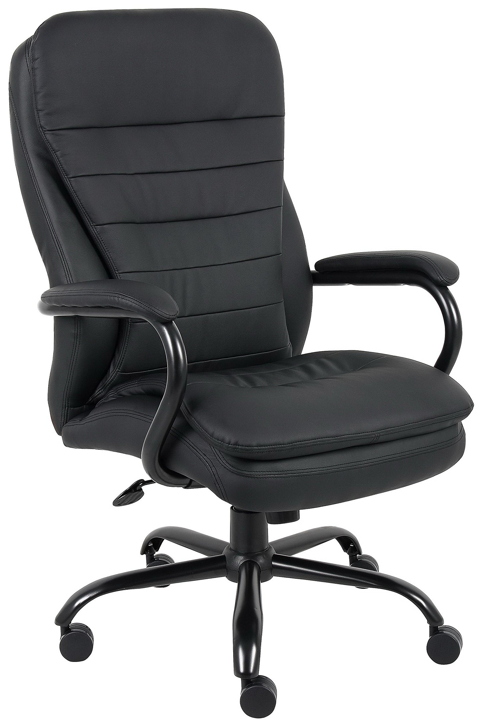 Premium Boss Heavy Duty Executive Office Chair - Black or Brown [B991] - Ergonomic Support for Long Work Hours, Home Office & Conference Rooms