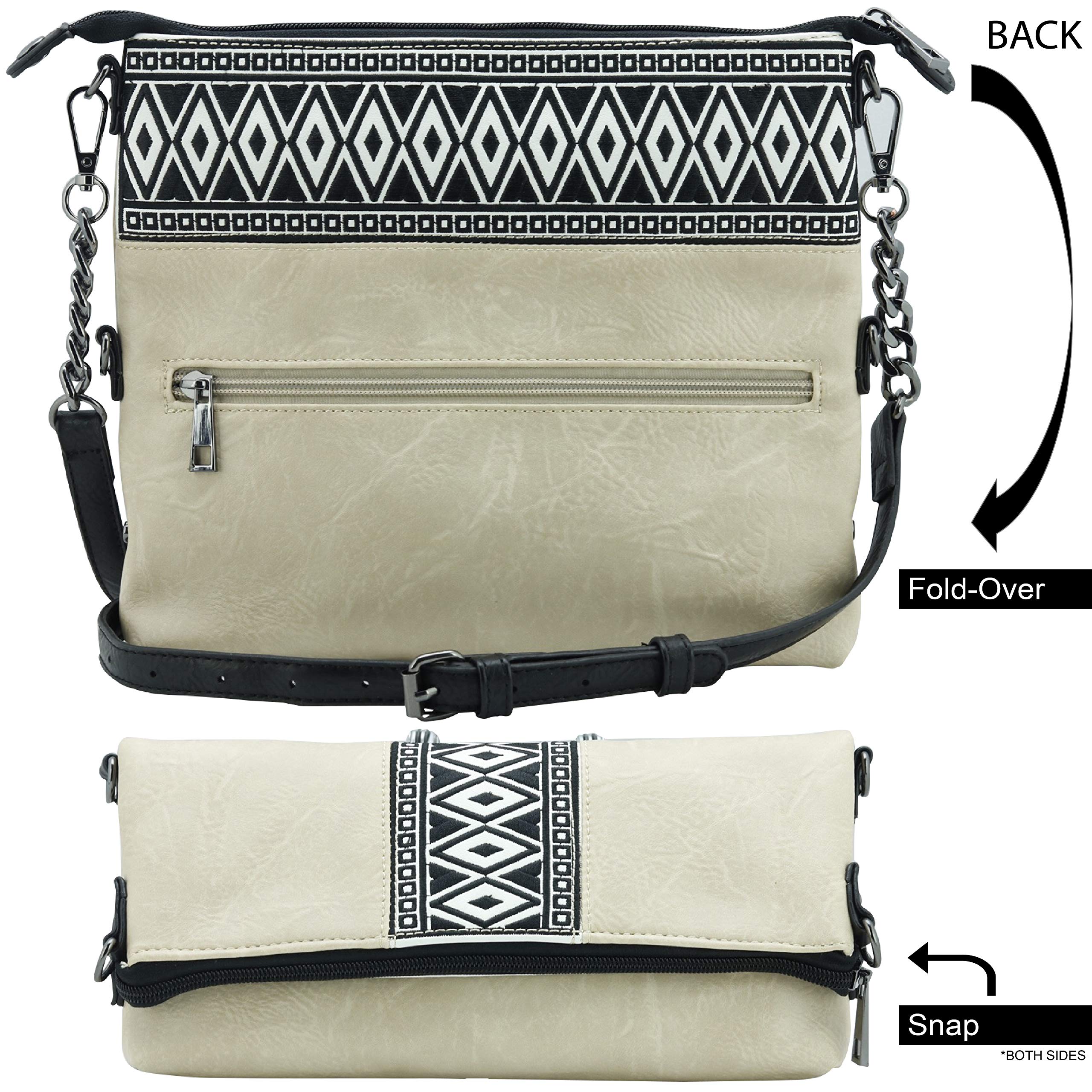 K&Bo Women's Lightweight Soft Leather Crossbody Bag - Stylish Travel Purse for Everyday Use, Work, and Shopping