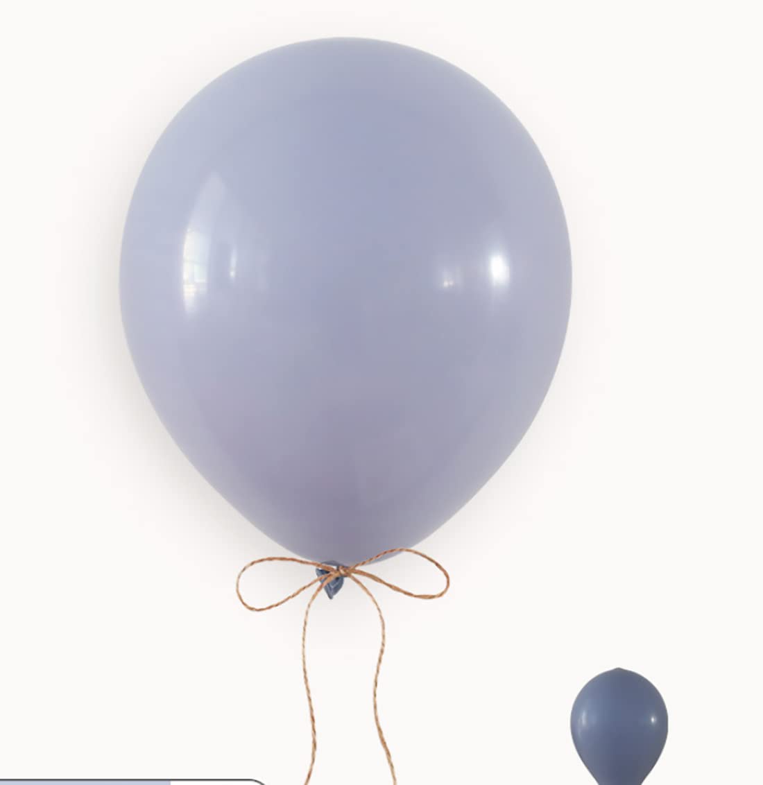 100 Pcs 10 Inch Dusty Blue Balloons - Fog Blue & Slate Blue Balloon Garland Bouquet for Boho Wedding, Bridal Shower, Baby Shower, Birthday Party & Gender Reveal - Premium Party Decoration for Indoor & Outdoor Events