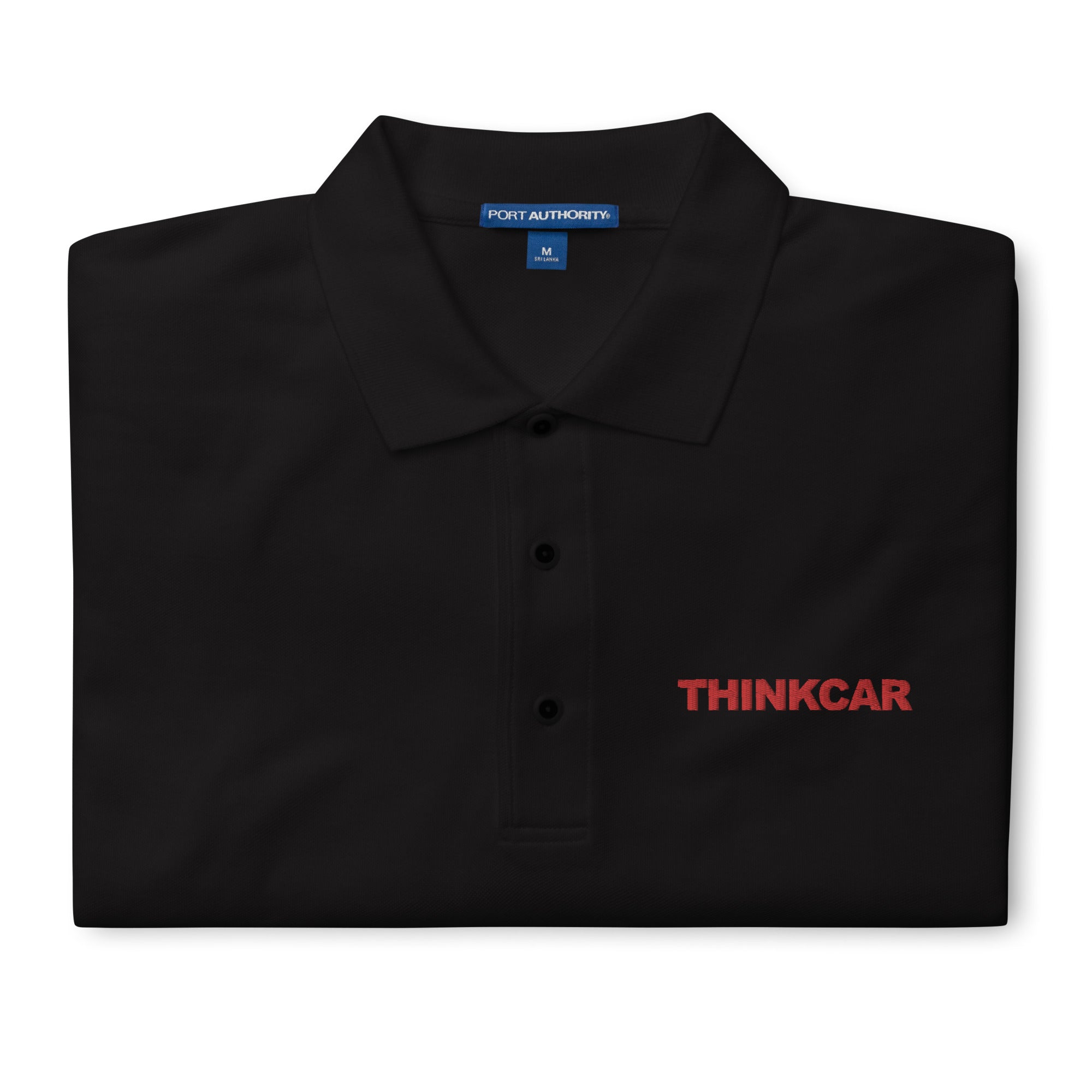 Men's Embroidered Polo Shirt - Relaxed Fit, 65% Polyester 35% Cotton, Flat Knit Collar & Cuffs | All-Season Comfort for Casual Wear, Office & Golf