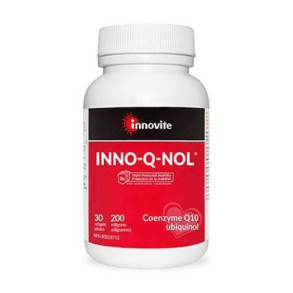 INNOVITE INNO Q NOL 200mg 30 Softgels - CoQ10 Supplement for Heart Health & Energy Support - Best Before July 2025 - Perfect for Daily Wellness & Active Lifestyle
