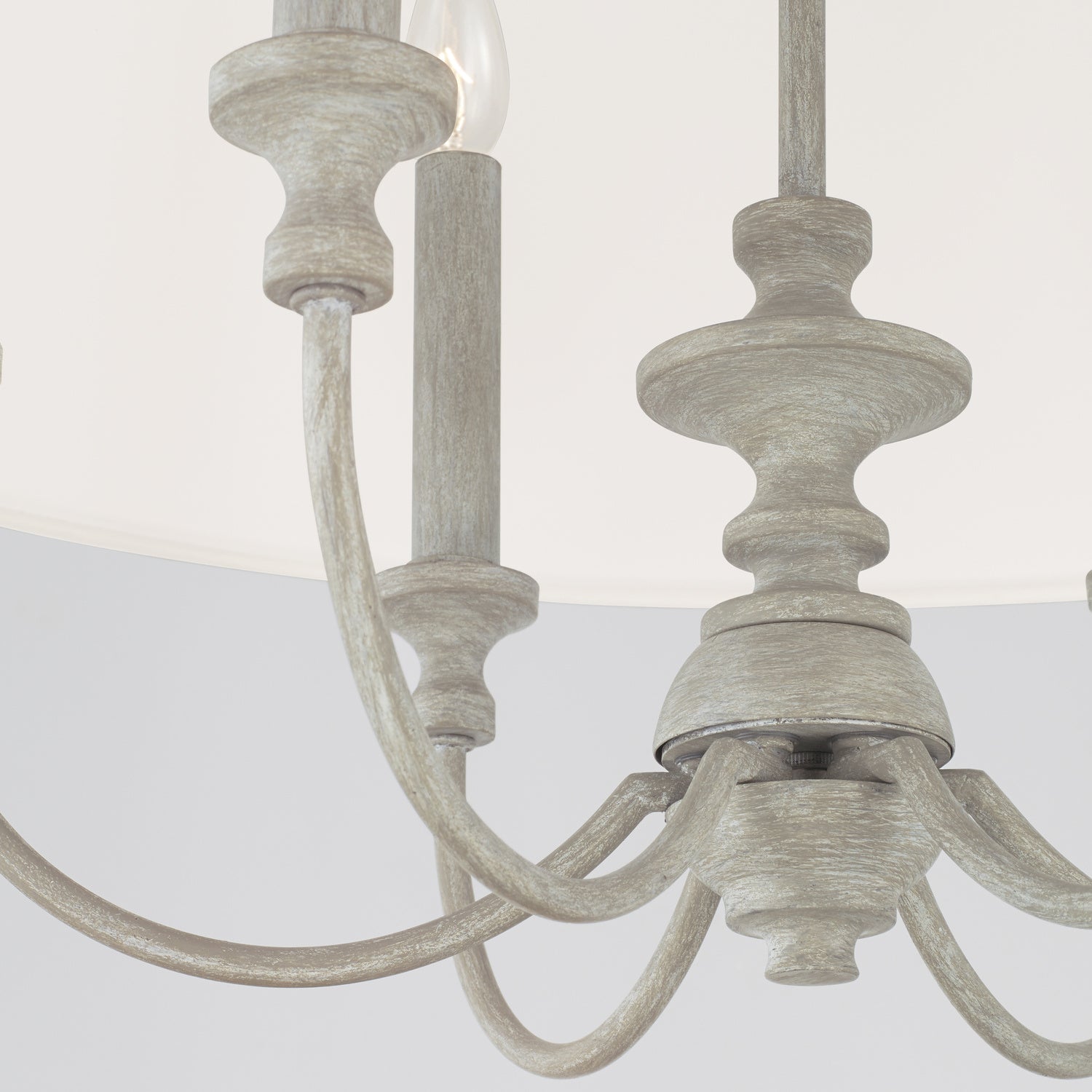 Capital Lighting Six Light Pendant - Modern Chandelier for Dining Room, Kitchen Island & Living Room | Adjustable Hanging Height, Brushed Nickel Finish