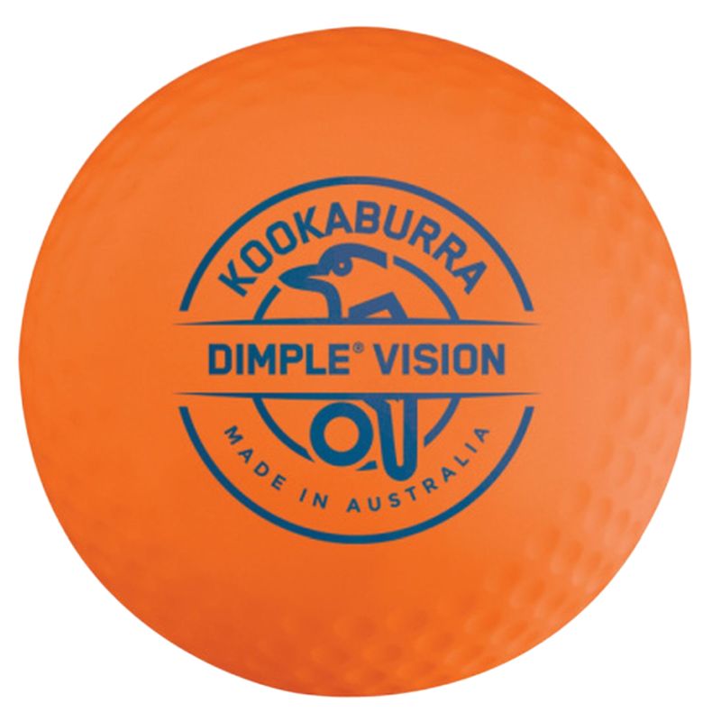 Kookaburra Dimple Vision Hockey Ball - Official Match Hockey Ball for Field & Street Play - Perfect for Training, Games & Outdoor Sports