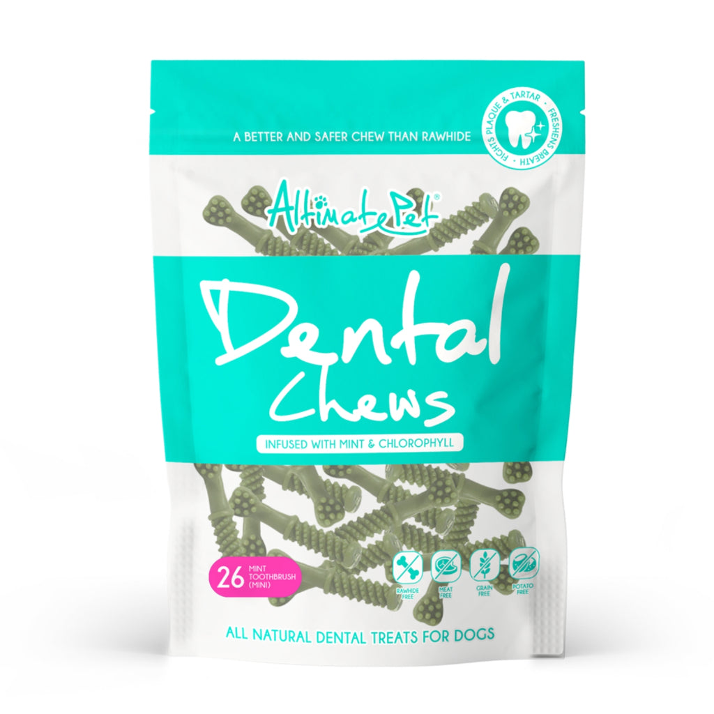Altimate Pet Dog Dental Chew 150g - Natural Milk Mint Cranberry Flavor Dental Treats for Dogs | Fights Plaque & Tartar | Healthy Teeth & Fresh Breath | Perfect for Daily Oral Care & Training Rewards