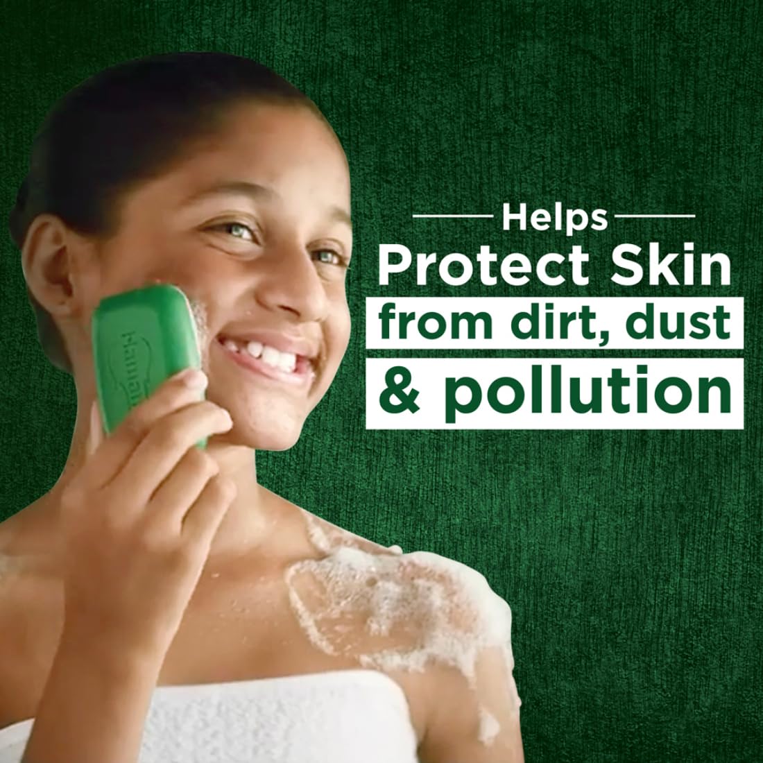 100% Pure Neem Oil Bathing Soap - 150g (Pack of 3) | Natural Herbal Body Soap for Healthy Skin | Paraben & Sulfate Free | Anti-Acne & Skin Protection | Ideal for Daily Cleansing & Sensitive Skin Care