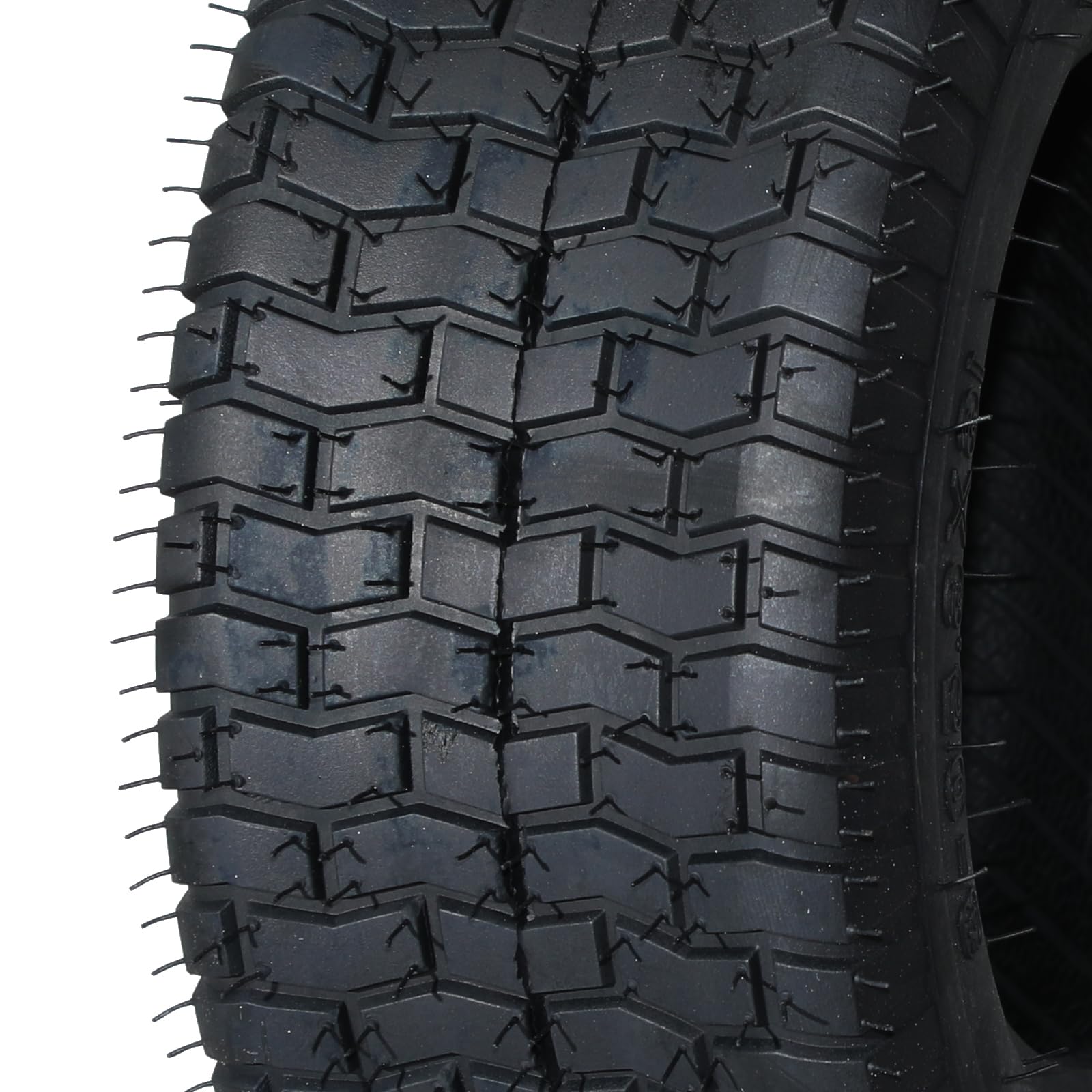Set of 2 - 16X6.50-8 Tubeless Turf Tires for Lawn Mower & Garden Tractors - 2PR Heavy Duty - Perfect for Golf Carts, ATVs & Yard Equipment