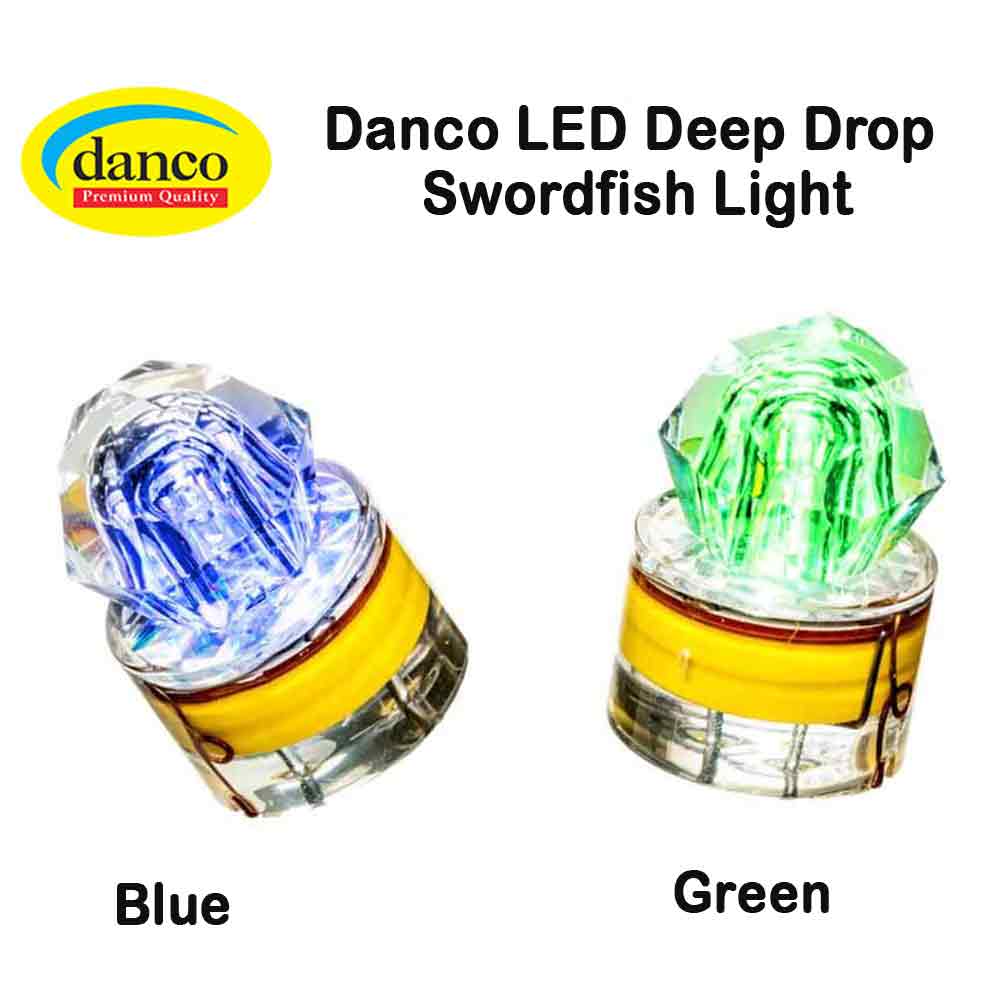 Danco Ultra Flash LED Drop Light - 1 Pack Blue/Green - Bright Portable Work Light for Mechanics, Emergency Repairs & Outdoor Camping