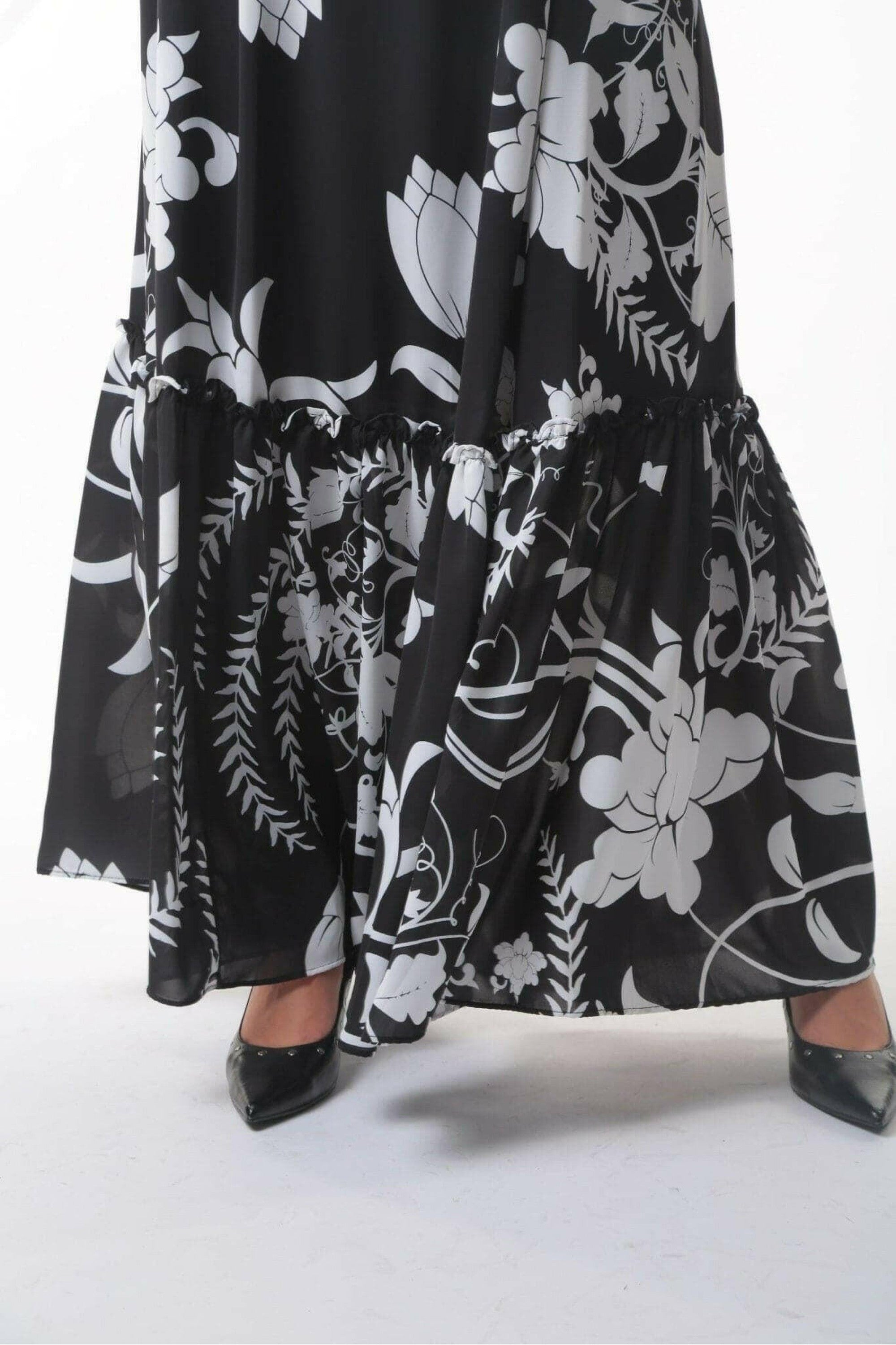 Roxy Women's Long Sleeve Maxi Dress - Flowy Beach Cover Up, Summer Casual Dress for Vacation, Party & Date Night