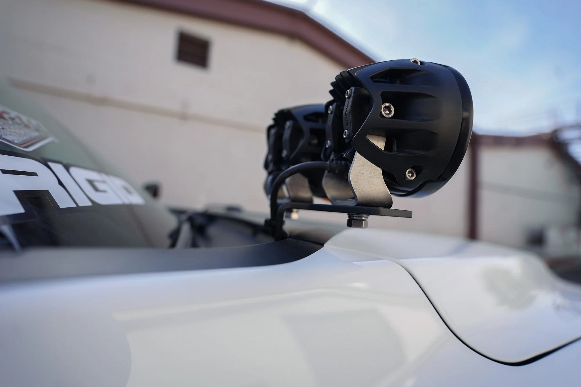 Rago Fabrication Dual Ditch Light Brackets for 2022+ Toyota Tundra - Heavy Duty Off-Road LED Light Mounting Kit - Perfect for Night Driving & Off-Road Adventures