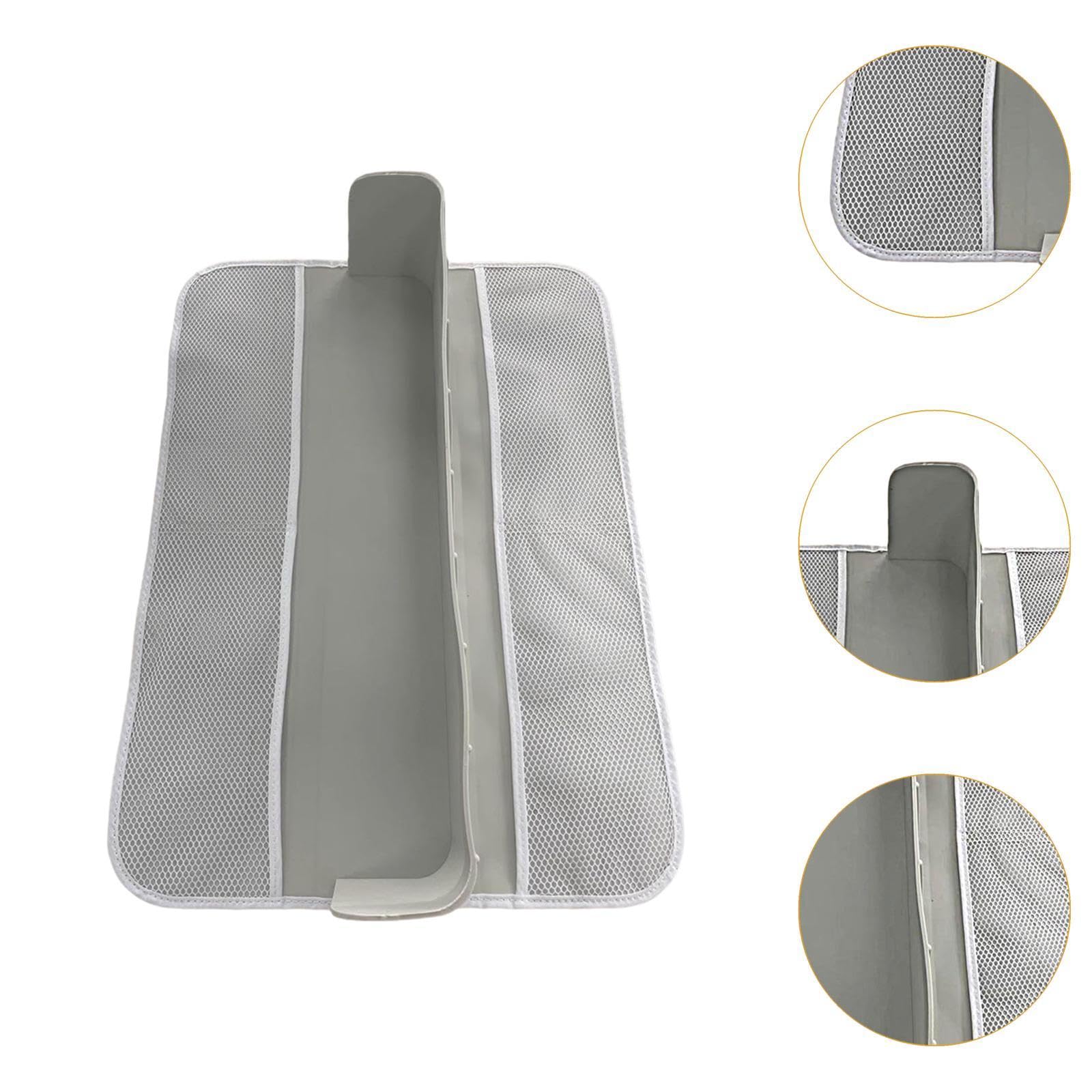 Ioensy Bathtub Shelf - Splash Guard & Toy Organizer Tray for Kids Bath Time | Non-Slip Bathroom Storage for Toddlers | Perfect for Bubble Baths, Shower Play & Bath Toy Organization