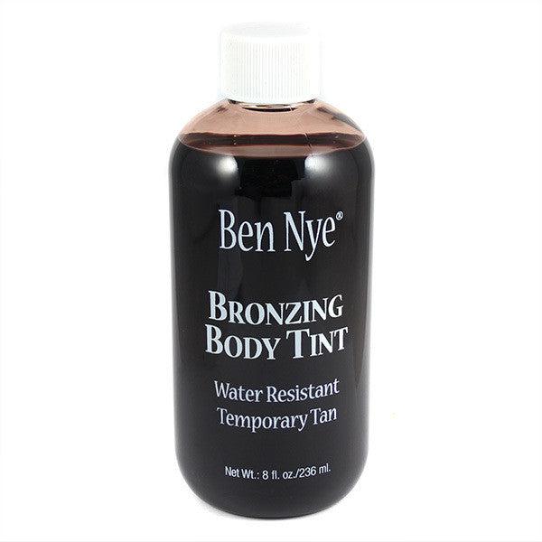 Ben Nye Bronzing Body Tint - Professional Water-Resistant Liquid Bronzer for Face & Body - Perfect for Stage Makeup, Cosplay & Sun-Kissed Summer Glow
