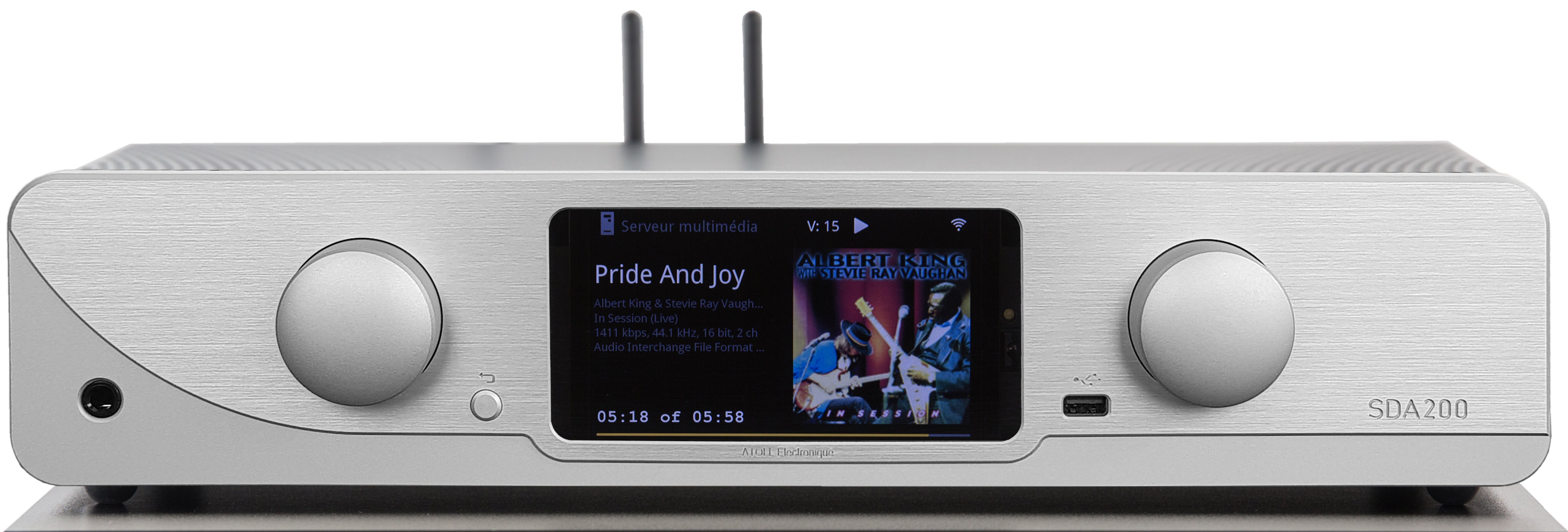 Atoll SDA200 Signature All-in-One Integrated Amplifier - High-Fidelity Audio for Home Theater & Music Listening
