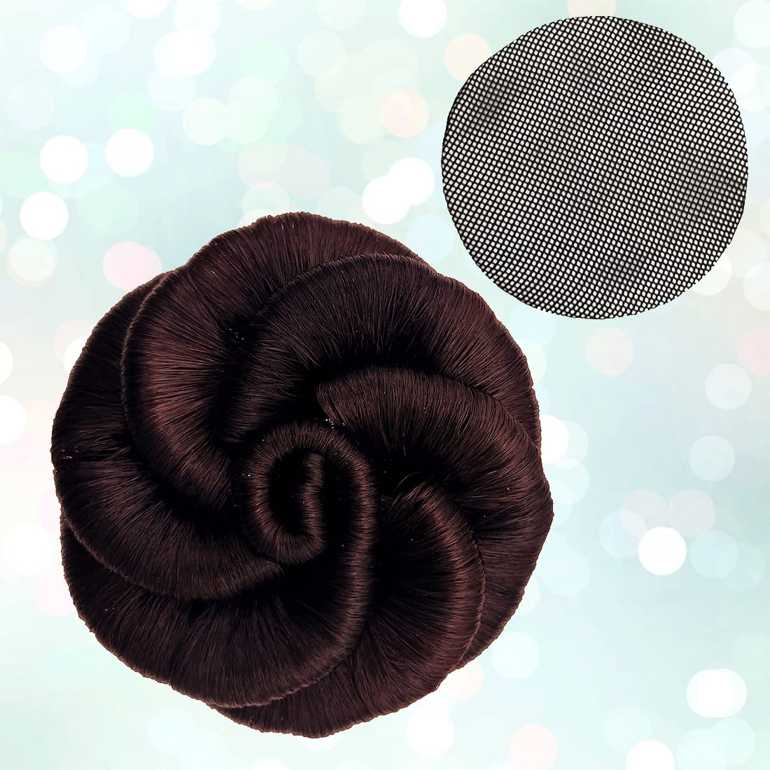 Jasmina Super Deluxe Hair Bun Maker - Premium Hair Accessories for Women | Hair Donut, Chignon, Bun Net | Perfect for Weddings, Parties & Everyday Styling