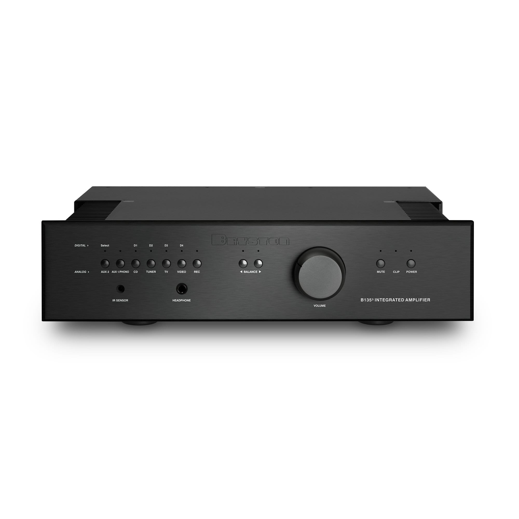 Bryston B135³ Integrated Stereo Amplifier - High Power Home Audio System for Music & Theater | Perfect for Audiophiles & Home Entertainment