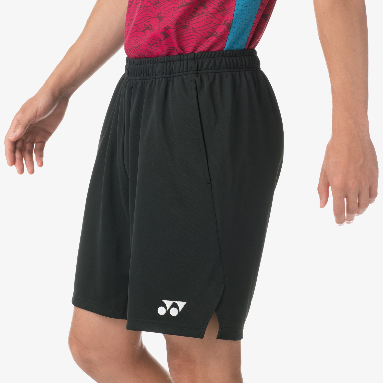 Yonex Men's Breathable Knit Shorts 15189 - Charcoal Gray | Comfortable Athletic Shorts for Running, Tennis & Gym Workouts