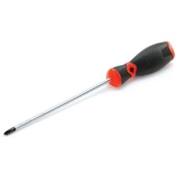 Wilmar (WLMW30962) Phillips Screwdriver #1 - 6 Inch Shaft with Clear Handle - Perfect for Home Repair, Electronics & DIY Projects