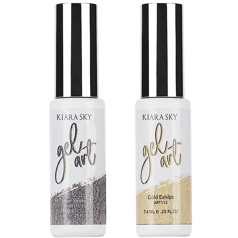 Premium Gel Art Duo Set - Silver & Gold Metallic Gel Pens for Calligraphy, Hand Lettering, and DIY Crafts | Perfect for Scrapbooking, Journaling, and Art Projects