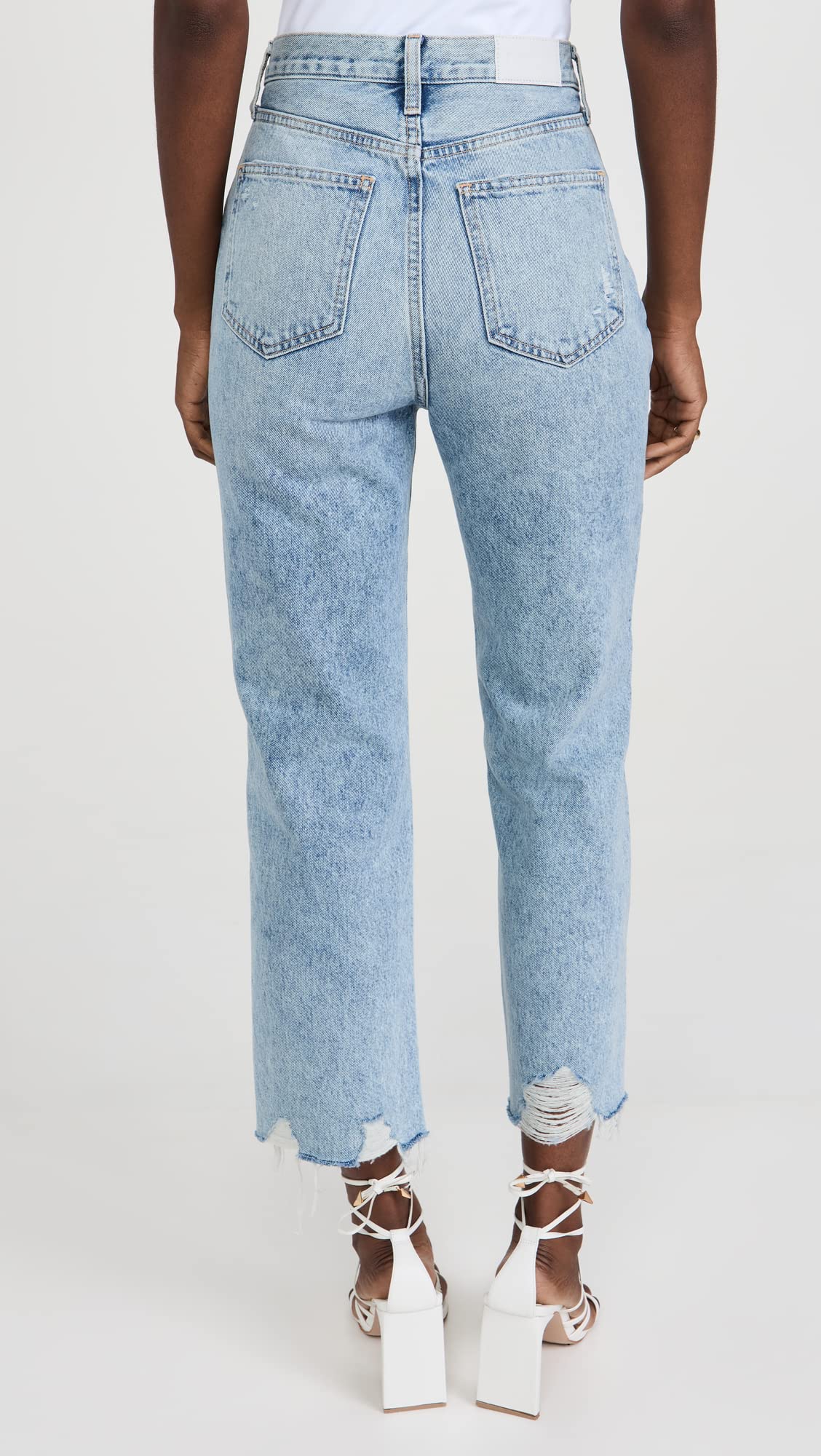 Women's Cassie Crop Jeans - High Waisted Denim Pants for Casual Wear & Street Style Outfits | Pistola Denim