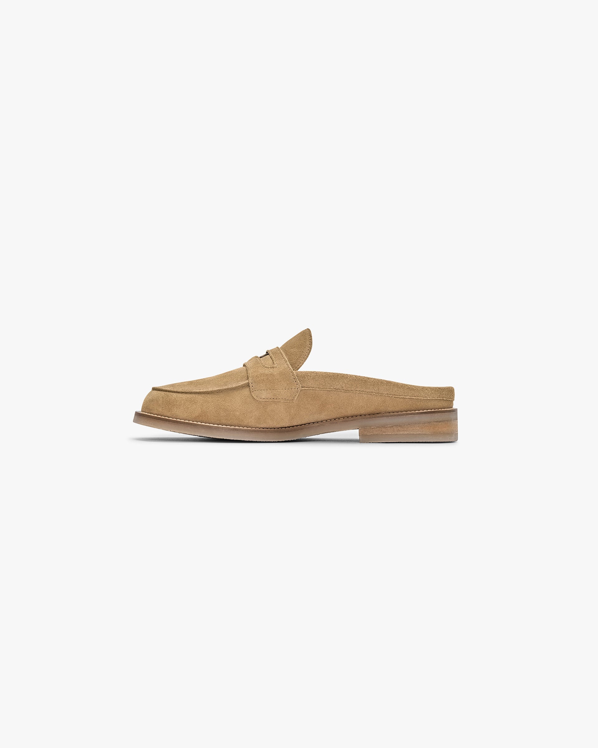 Duke + Dexter Mule Loafers for Men - Premium Barley Color Slip-On Shoes - Comfortable Office & Casual Wear for Business Professionals