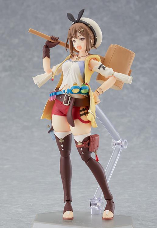 Figma #535 Reisalin Stout Action Figure - Atelier Ryza: Ever Darkness & the Secret Hideout Anime Collectible for Display & Gaming Enthusiasts