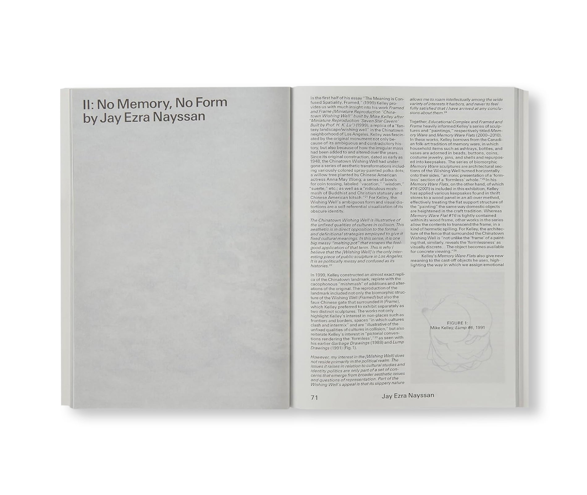 NONMEMORY by Mike Kelley - Abstract Art Print for Home & Office Decor - Perfect for Living Rooms, Bedrooms, and Creative Spaces