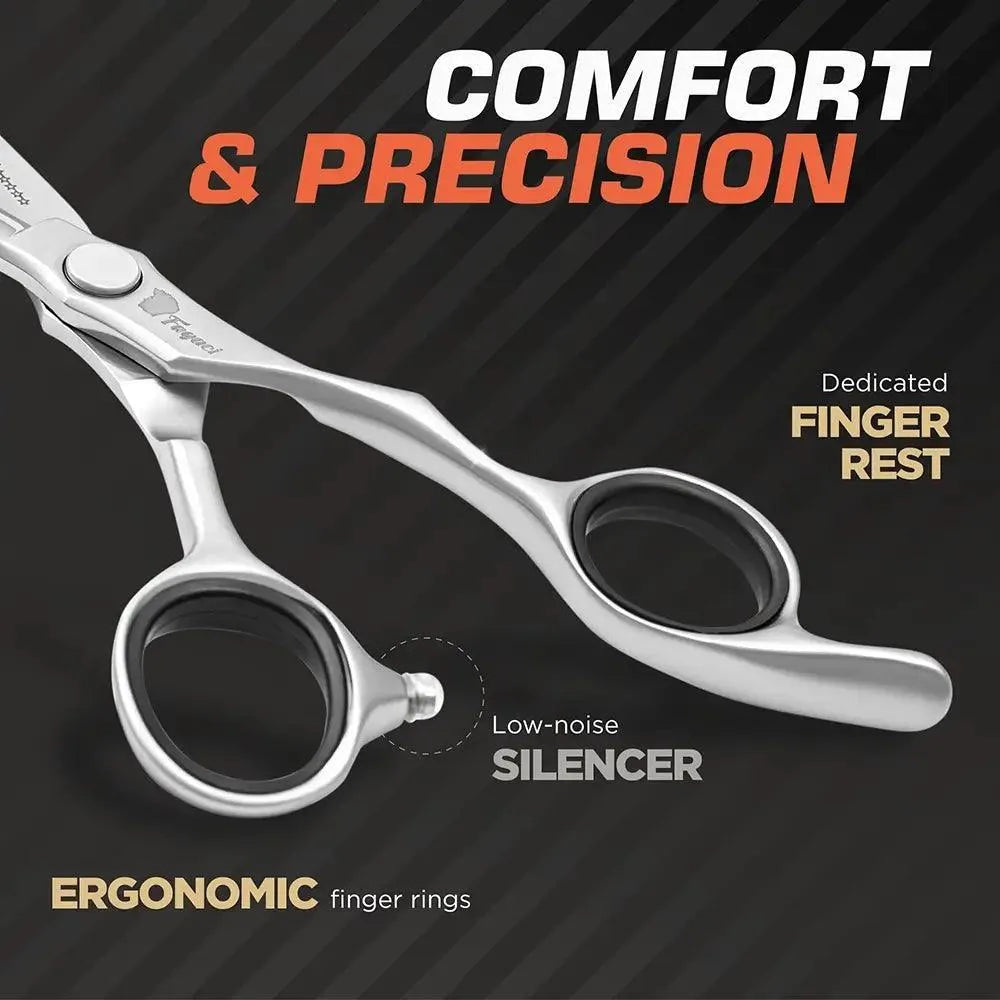 Professional VG10 Hair Cutting Scissors - Ultra Sharp Japanese Stainless Steel Shears for Salon & Home Hair Styling
