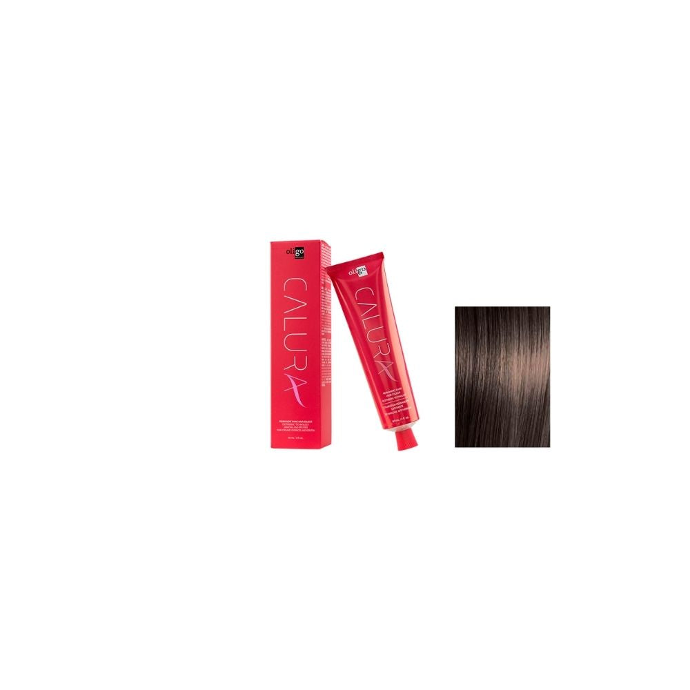 Calura Permanent Hair Color Neutral 4 - Long-Lasting Natural Shade for Home & Salon Use