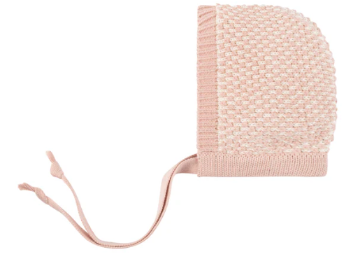 ELY & CO Bubble Knit Bonnet for Babies (6-12 Months) - Soft & Stylish Winter Hat for Newborns & Infants - Perfect for Outdoor Activities & Photo Shoots