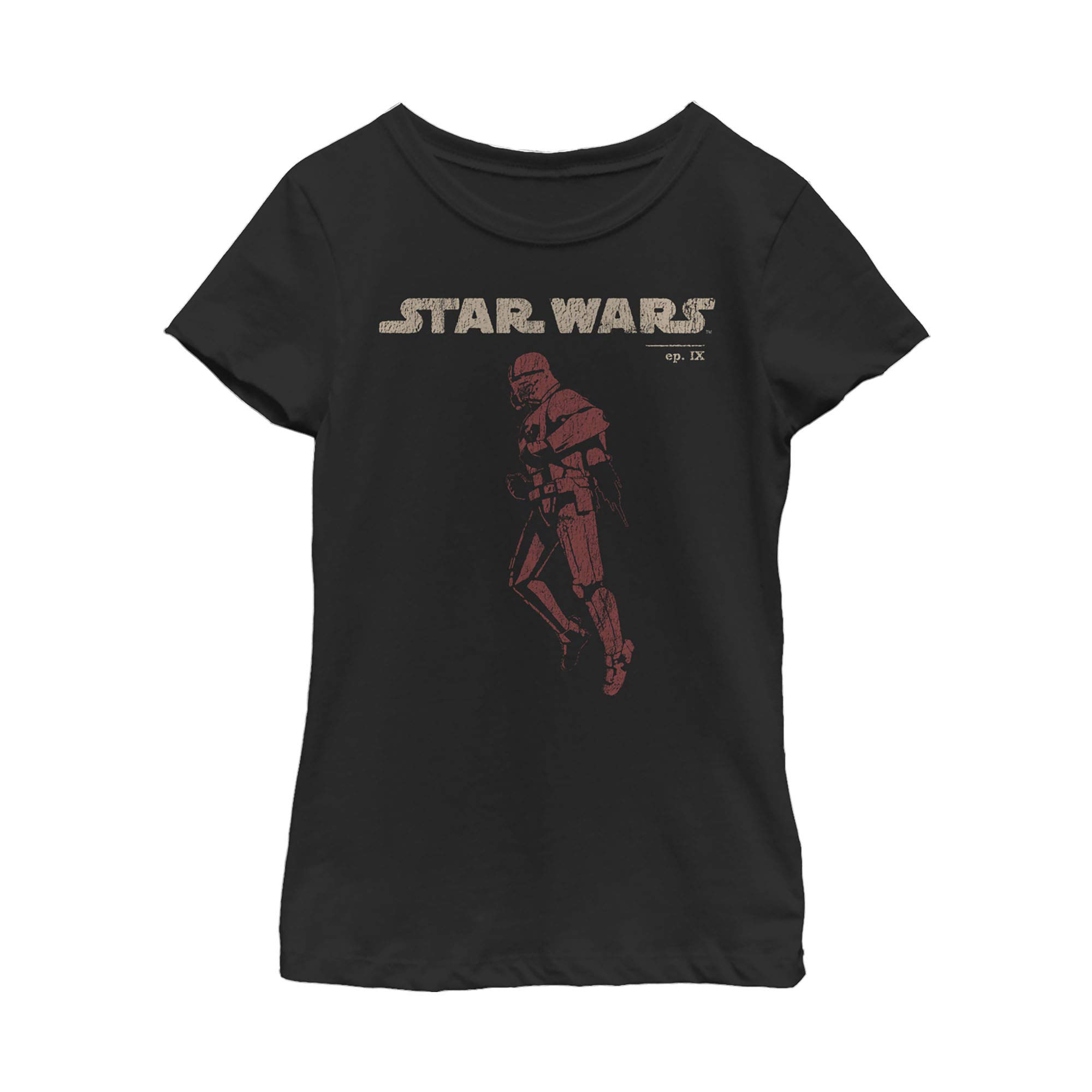 Fifth Sun Girls' Jet Red Graphic T-Shirt - Trendy & Comfortable Cotton Tee for Casual Wear, School, and Outfits