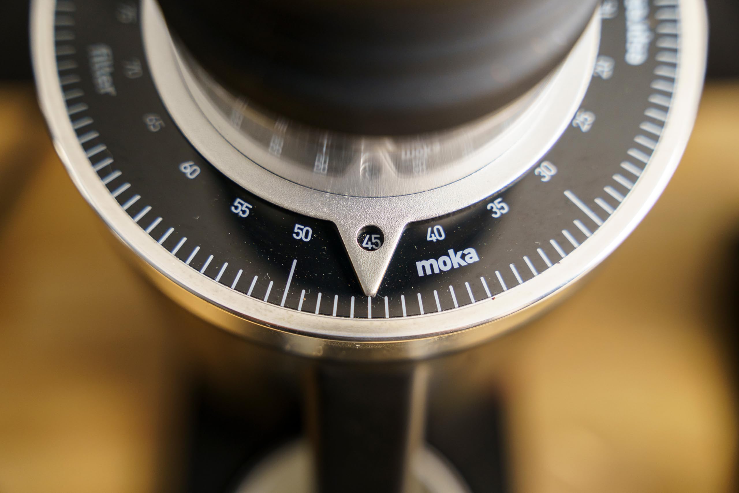 MiiCoffee DF64 II Single Dose Espresso Grinder - Black - Professional Coffee Grinder for Home Baristas & Espresso Lovers - Perfect for Pour Over, French Press & Cold Brew Coffee Making