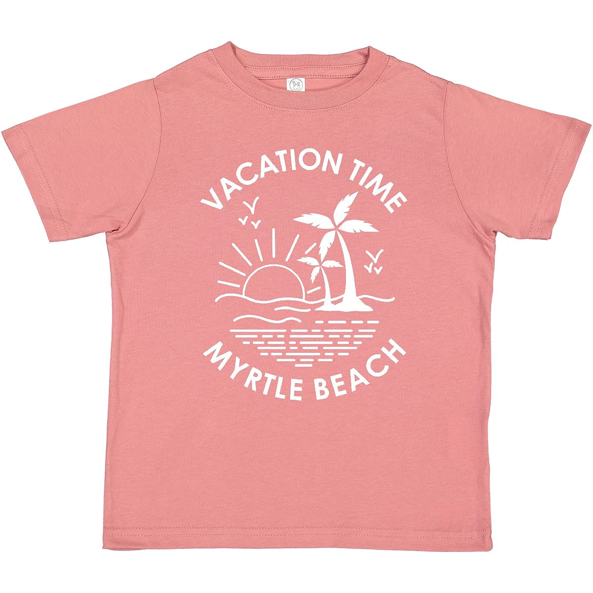 Inktastic Myrtle Beach Vacation Toddler T-Shirt - Cute Summer Travel Outfit for Kids & Beach Trips