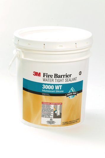3M Fire Barrier Water Tight Sealant 3000 WT - High Temperature Resistant Fireproof Sealant for Electrical, HVAC and Plumbing - Ideal for Commercial Buildings and Industrial Applications