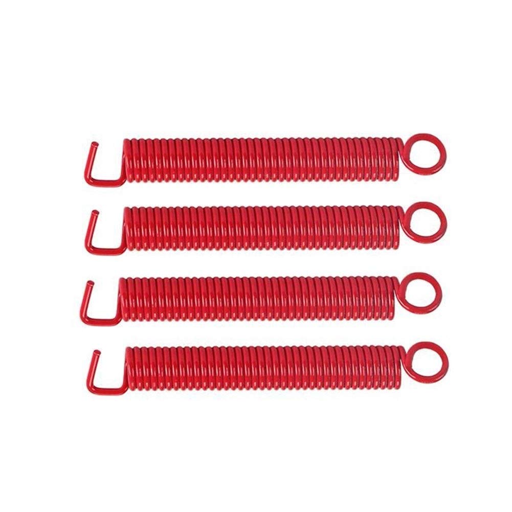PYouo-Spring 4pcs Tremolo Bridge System Springs for ST/Stratocaster Style Electric Guitar - High-Quality Tension Springs for Smooth Vibrato & Stable Tuning - Perfect for Rock, Blues & Live Performances