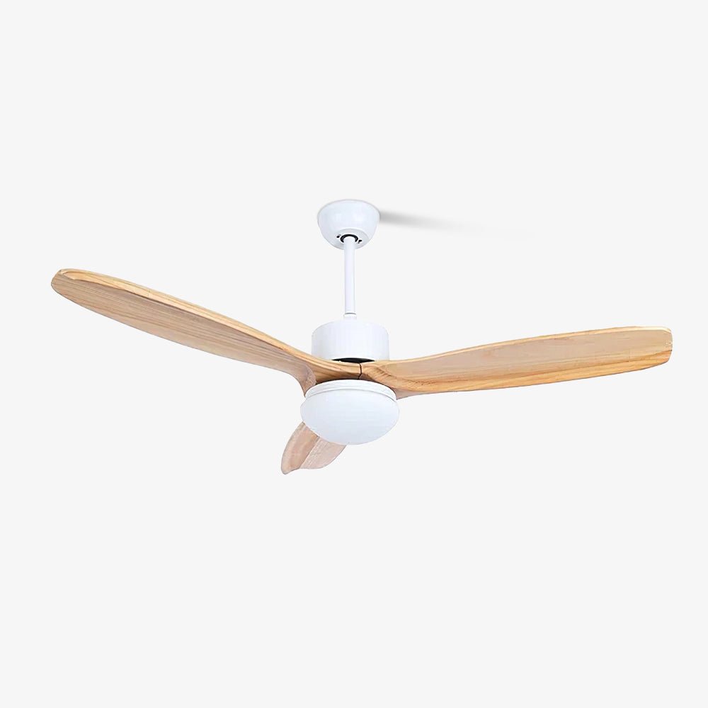 Harborough 3-Blade Ceiling Fan with Light Kit - Modern Indoor Cooling Fan for Bedroom, Living Room & Office