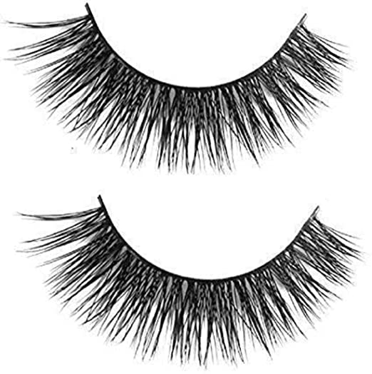 AIR BEAUTY Natural Long False Eyelashes 10 Pairs - Cruelty-Free, Reusable, Easy to Apply with Free Eyelash Glue - Perfect for Daily Wear, Parties, and Special Occasions